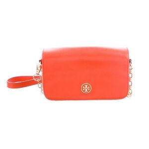Tory Burch Crossbody Leather Chain Bag